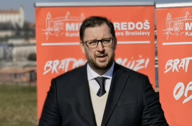 Heredoš ohlásil kandidatúru na primátora Bratislavy, kritizuje vedenie mesta aj politiku Valla — VIDEO