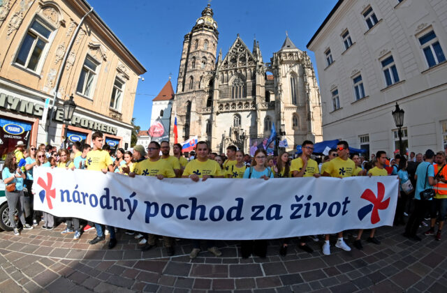 Národný pochod za život sa uskutoční v Bratislave, záštitu nad podujatím prevzali katolícki biskupi