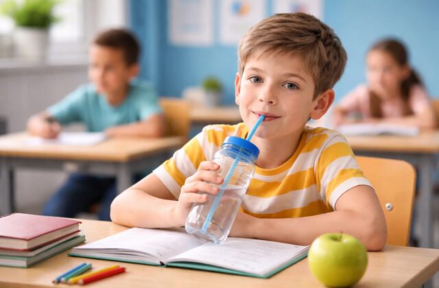 Pije váš školák dosť tekutín? Je to dôležitejšie, než si myslíte