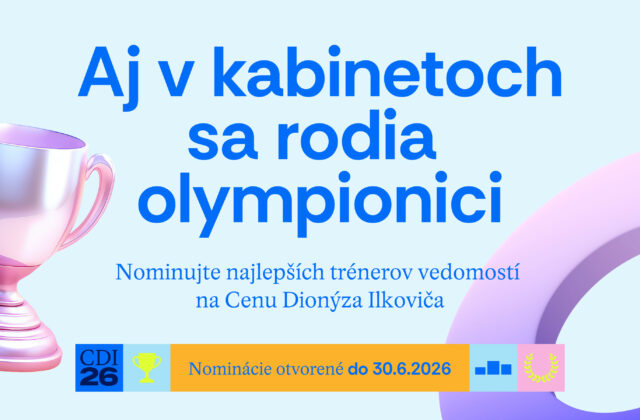 Verejnosť môže už desiatykrát nominovať výnimočných učiteľov a učiteľky prírodných vied na Cenu Dionýza Ilkoviča 2026