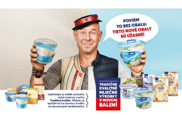 Vlastná značka COOP Jednota prezliekla svoje obaly – výrobky s označením Tradičná kvalita nájdete už počas veľkonočných nákupov v novom dizajne