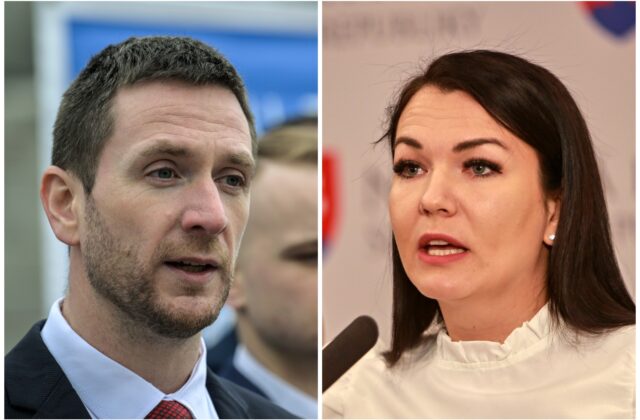 Jurík označila Uhríka za „predsedu fašistickej strany“, ako dôkaz vytiahla viacero fotografií