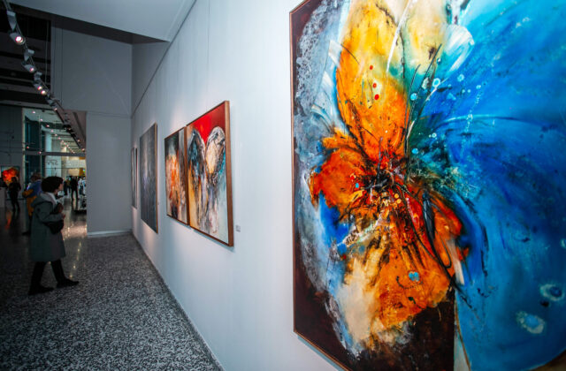 Dvojica maliarov z jedného ateliéru: Melita Gwerková a Marian Vida vystavujú v Galérii SPP