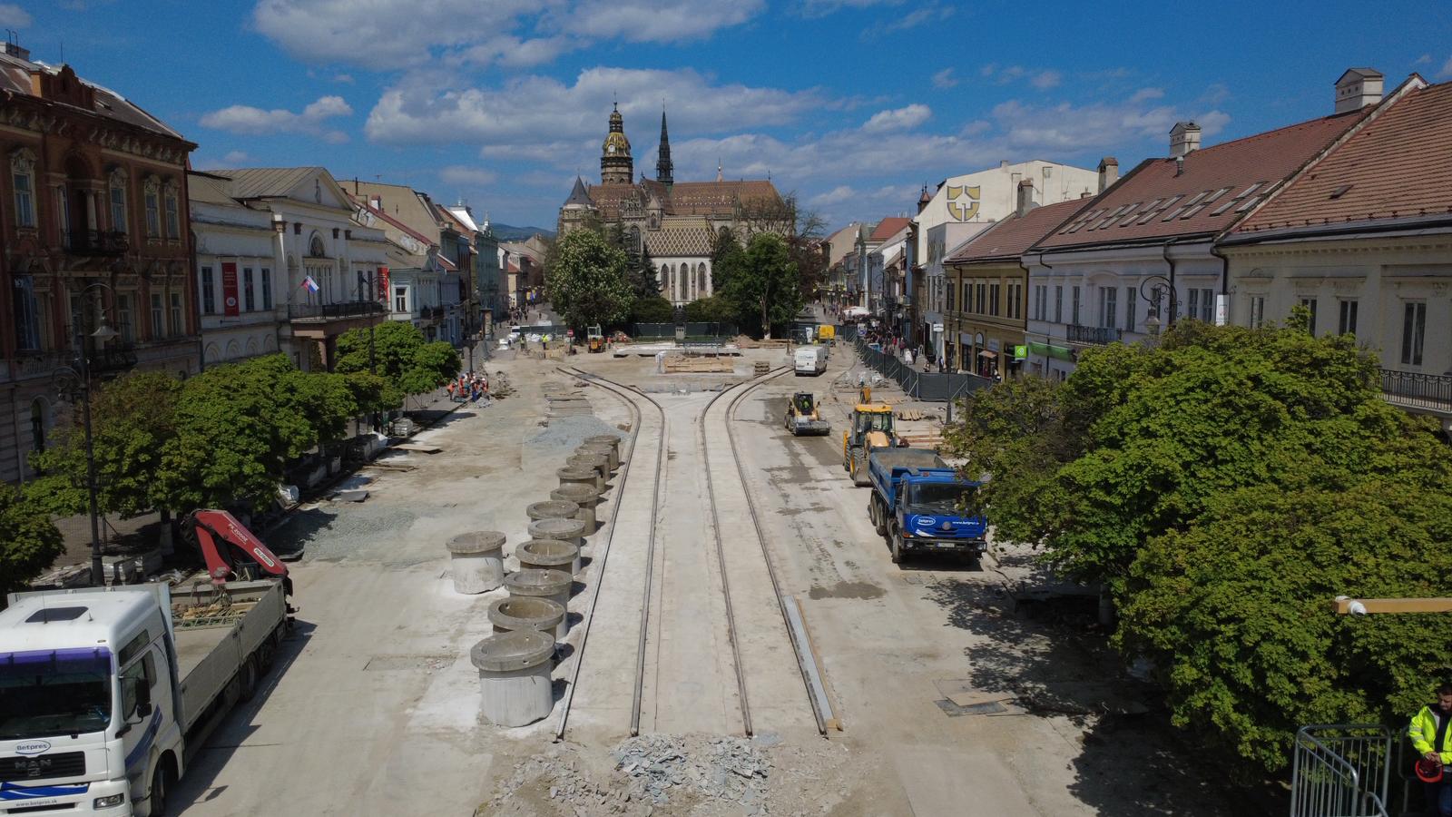 Rekonštrukcia Dolnej brány v Košiciach napreduje, hotová má byť pred konaním maratónu