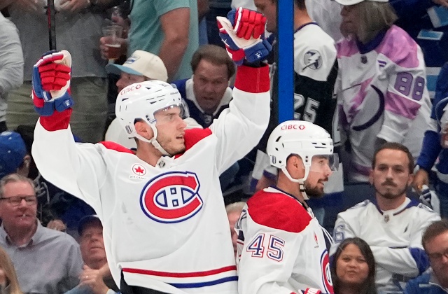Slafkovský nebodoval, ale má bližšie k postupu ako Černák. Montreal vedie nad Tampou 3:2 – VIDEO, FOTO