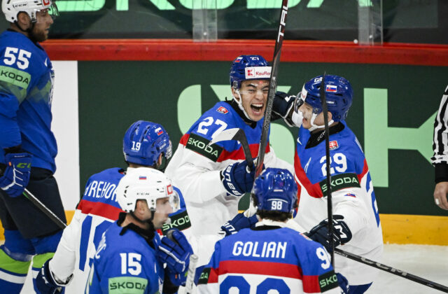 Hokejistom Slovenska vyšla generálka na svetový šampionát, Dánov zdolali o dva góly