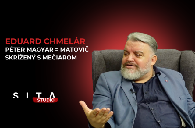 Eduard Chmelár: Péter Magyar je Matovič skrížený s Mečiarom – ROZHOVOR