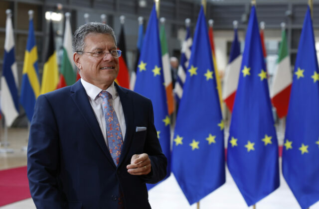 Maroš Šefčovič sa v Bruseli stretne s čínskym ministrom obchodu, potvdila Európska komisia
