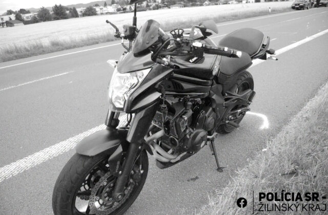 Tragická nehoda pri Turčianskych Tepliciach: Zrážku so zverou neprežil 20-ročný motorkár – FOTO
