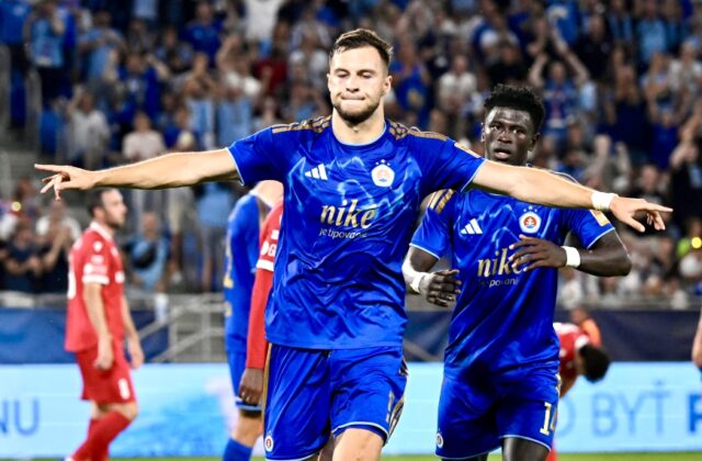 Mohlo byť 4:1, ale aj remíza stačí. Slovan Bratislava má vyššie ciele ako hlavnú fázu EKL – VIDEO