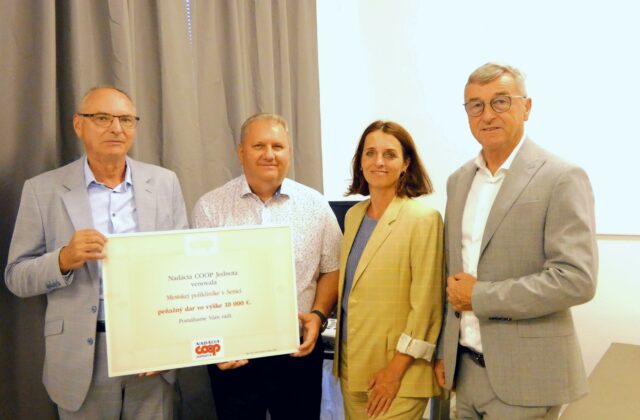 Nové sonografické vybavenie v Senici s podporou Nadácie COOP Jednota