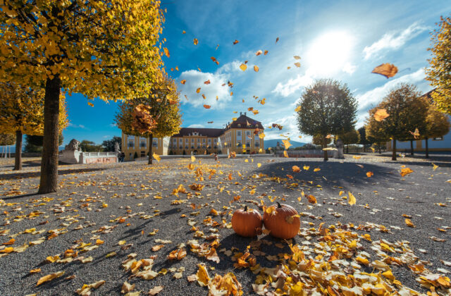 Keď jeseň rozžiari zámok Schloss Hof
