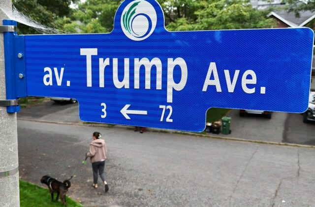 Obchodná vojna sa mení na vojnu mien. Ottawa zruší ulicu pomenovanú po Trumpovi
